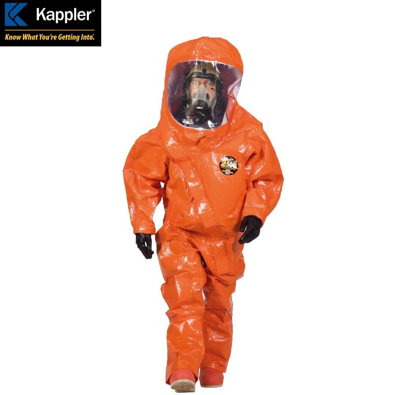 开普乐（Kappler） Zytron 500 防化服 (超8小时抵抗力、紧急应变及有害物质清除、生化战剂焚烧、销毁、介子气、沙林毒气、路易斯毒气、神经毒气)